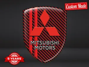 Mitsubishi Personalisierte Logosticker Limitiert Universal Robust